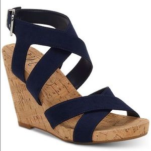 INC Strappy Wedge sandal